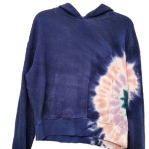 Wildfox navy blue pullover hoodie size S.